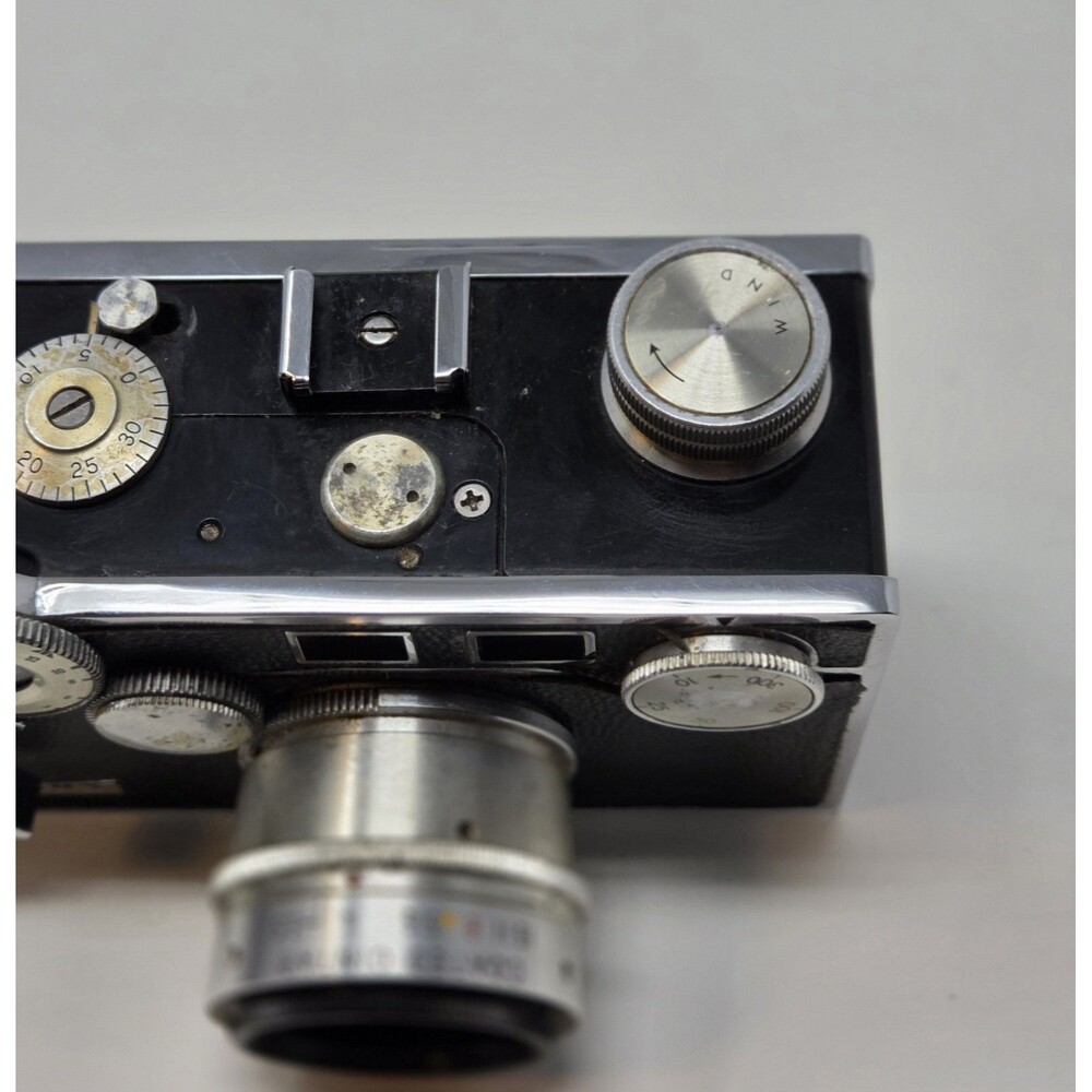 Argus C3 "The Brick" 35mm Rangefinder Camera Coated Cintar Lens Case Manual - Picture 8 of 16
